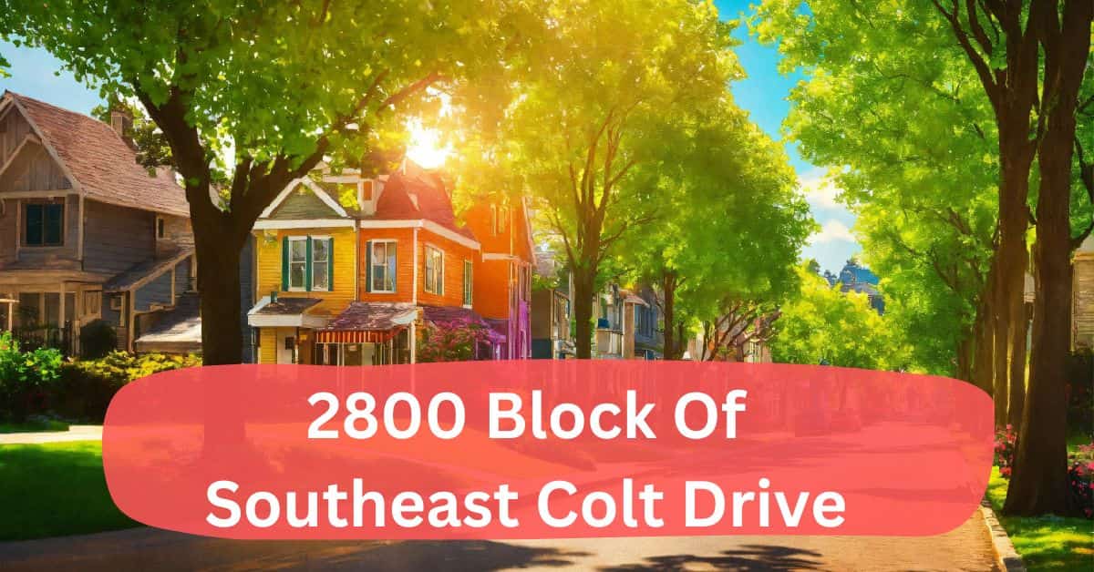 2800 Block Of Southeast Colt Drive